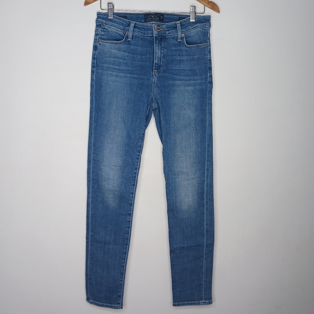 Lucky Brand Jeans Candiani Denim Hayden Skinny Size 6 / 28